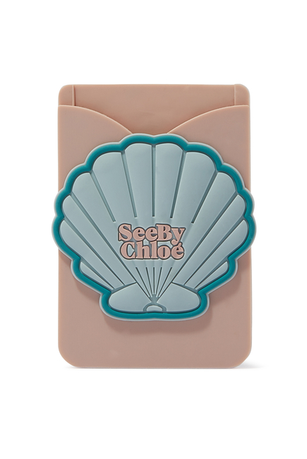 Shell iPhone Card Holder